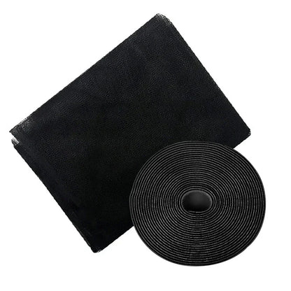 Anti Fly Mosquito Net DIY Self-Adhesive Fly Mosquito Window Net Mesh Mosquito Insect Bug Net Curtains for Windows