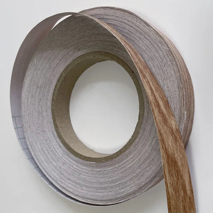 1pc 2cmx10m  Edge Banding Wood Veneer Tape，Birch Wood grain Veneer Edge Banding ， Long Thin Wood grain Veneer Strips