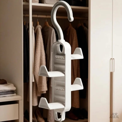 Bag Storage Tool Wardrobe Storage Multifunctional Clothes Rack Traceless Hanging Bag Rack Hat Door Non Perforated Hanging Hook
