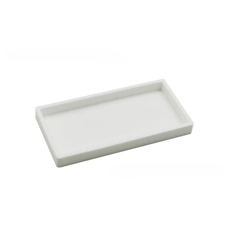 A multifunctional bathroom countertop storage tray, hand sanitizer shampoo display tray, jewelry display tray