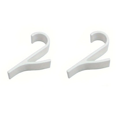2-6pcs Multi-Purpose Radiator Towel Hangers Coat Clothes Scarf Rack Bath Hook - Metal over Door Or Wall Mounted