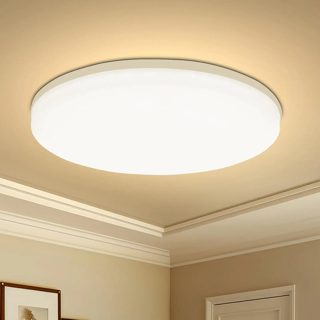 Round LED Ceiling Light Modern Home Decorative Ceiling Lighting Fixture 18/24/36/48W Living Room Bedroom Indoor Kitchen Lighting