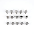 HU HVV 1/4 1/8Stainless steel fan-shaped nozzle atomization 15 25 40 50 65 80 95 110 degree industrial nozzle dust removal spray
