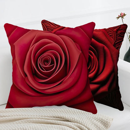 Heart Pillow Cover Valentine's Day Cushion Cover Pillow Case Office Chair Sofa Bed Home Decor Throw Pillow Cover