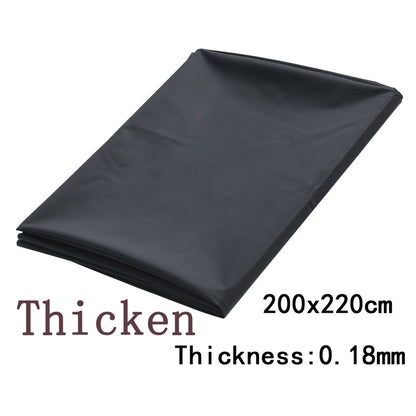 New Couple Game Waterproof Bed Sexy Sheet Waterproof PU Bed Sheet Oil Resistant SPA Mattress Black PVC Thick Bed Plastic Leather