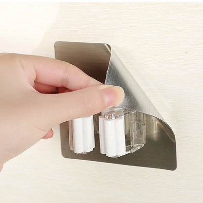 1-10Pcs Multi-Purpose Hooks Mop Holder Wall Mounted Mop Organizer Broom Hanger Hook Bathroom Waterproof Wall Kitchen Hook