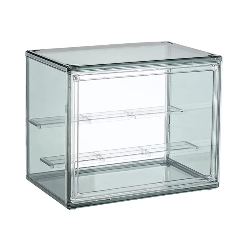 Three Layer Acrylic Display Rack Transparent Ladder Handmade Anime Car Model Blind Box Storage Box Jewelry Sorting Box Gift