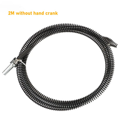 Bathroom Kitchen 1-10M Spring Pipe Sewer Unblocker Pipe Dredging Tool Sinks Basin Pipeline Clogged Remover Tools Drain Cleaner