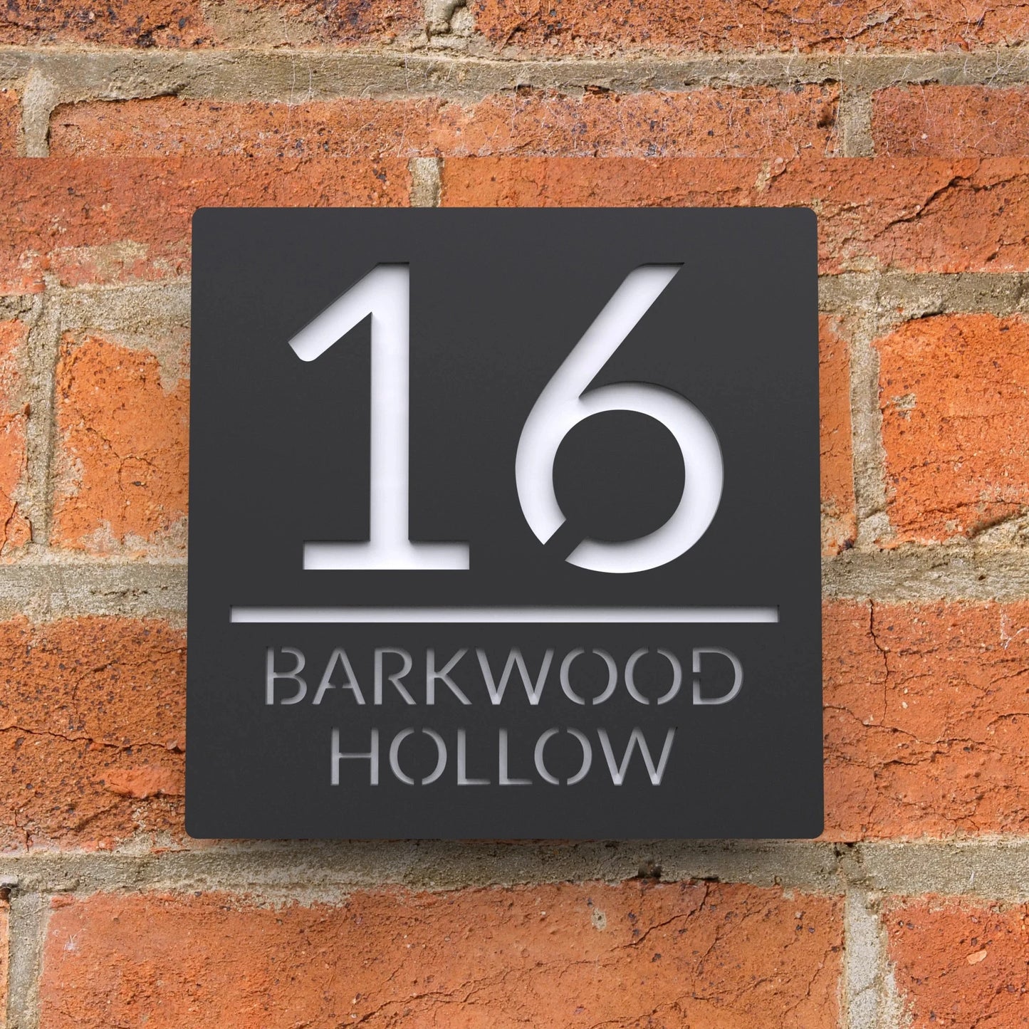Personalized Custom Acrylic Modern House Numbers Sign Door Address Street 3D Letter Number Plaques Outdoor Name Home Decor Plate