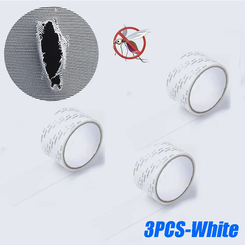 Window Screen Tape Anti-mosquito Screen Repair Subsidy Door Curtain Mosquito Net Hole Patch Repair Self-adhesive Screen Tape