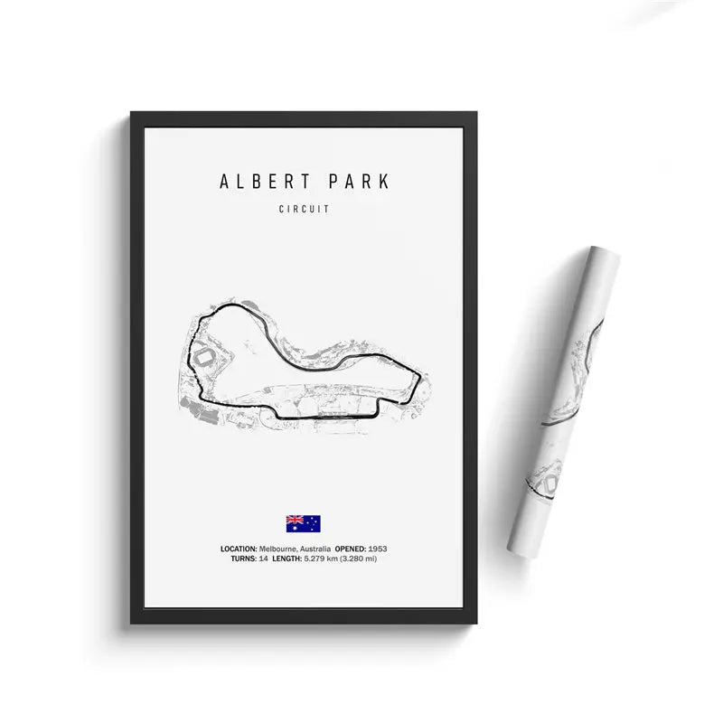 F1 Internationa Track Circuit Canvas Painting F1 Imola Wall Art Nordic Poster Aesthetic Motorsport Race Picture For Home Decor