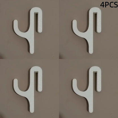 New Modern Plastic Shower Hook Suitable for 8mm Glass Doors Bathroom Organizer, Towels and Clothes Holder Bathroom Accessories