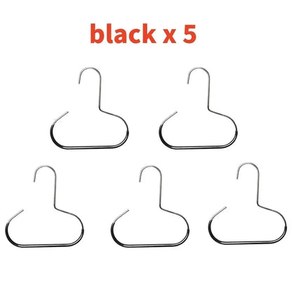 Durable Circle Ring Hat Hanger Non-marking Non-slip Hat Storage Hook Scarf Towel Tie Hanging Rack Hats Display Rack Saving Space