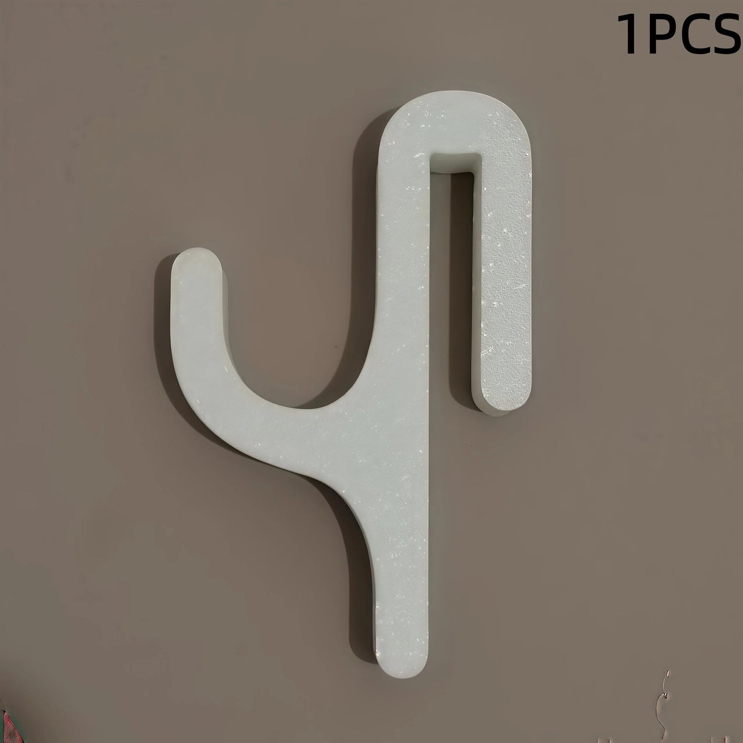 New Modern Plastic Shower Hook Suitable for 8mm Glass Doors Bathroom Organizer, Towels and Clothes Holder Bathroom Accessories