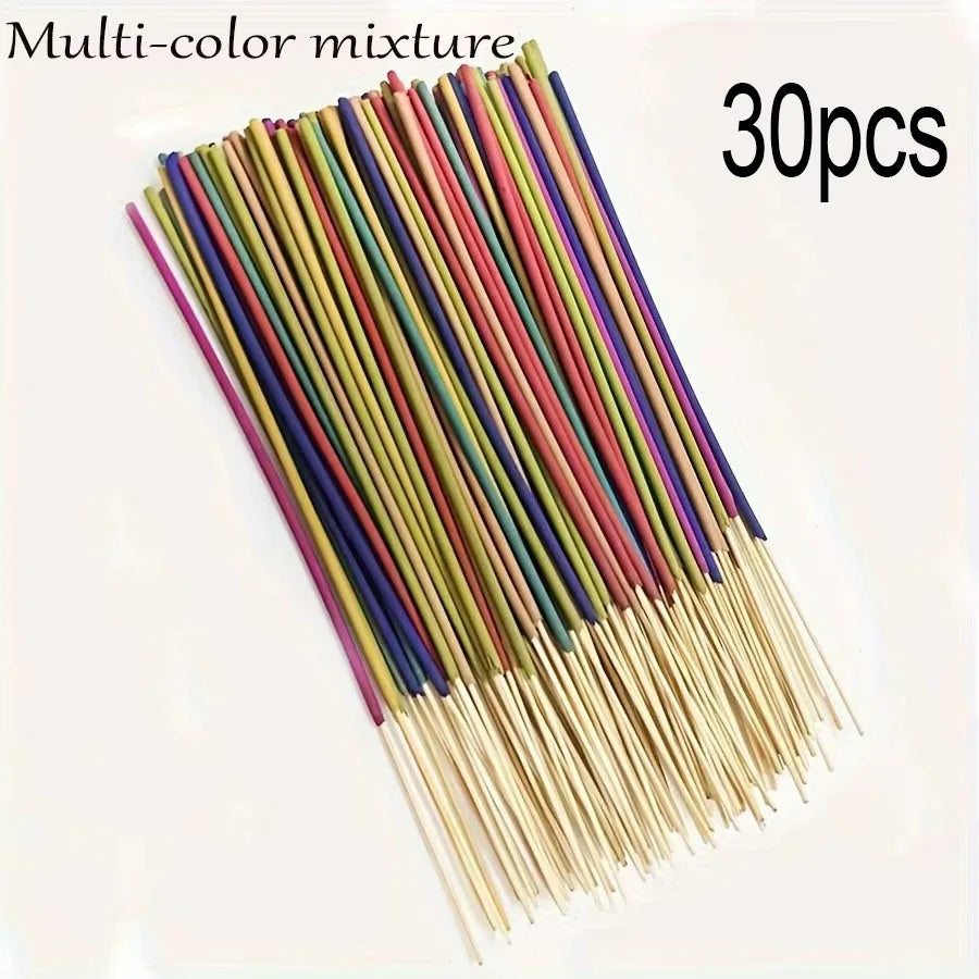 Wholesale multi-color aromatherapy sticks, white sage, lavender, rose，lemongrassand jasmine fragrance,long-lasting home decor