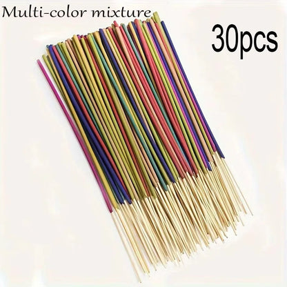 Wholesale multi-color aromatherapy sticks, white sage, lavender, rose，lemongrassand jasmine fragrance,long-lasting home decor