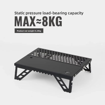 Portable Mini Folding Table Single Person Use Folding Camping Table Ultra Light Aluminum Small Coffee Table Outdoor