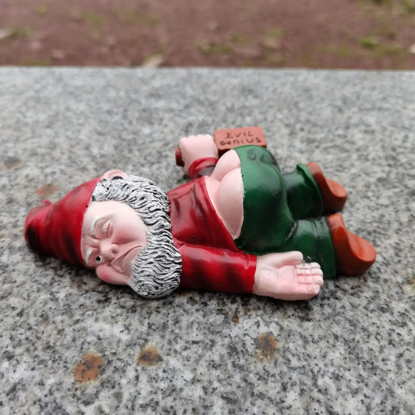 15cmDrunken Garden Gnomes  Funny Resin Statues for Home Decor  Whimsical Indoor Outdoor Ornaments EcoResin Weatherproof