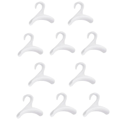 5pcs/set Arch Coat Rack Hook Bag Holder PP Material for Home Closet Storage Hat Scarf Shawl Purse Handbag Organizer Hooks