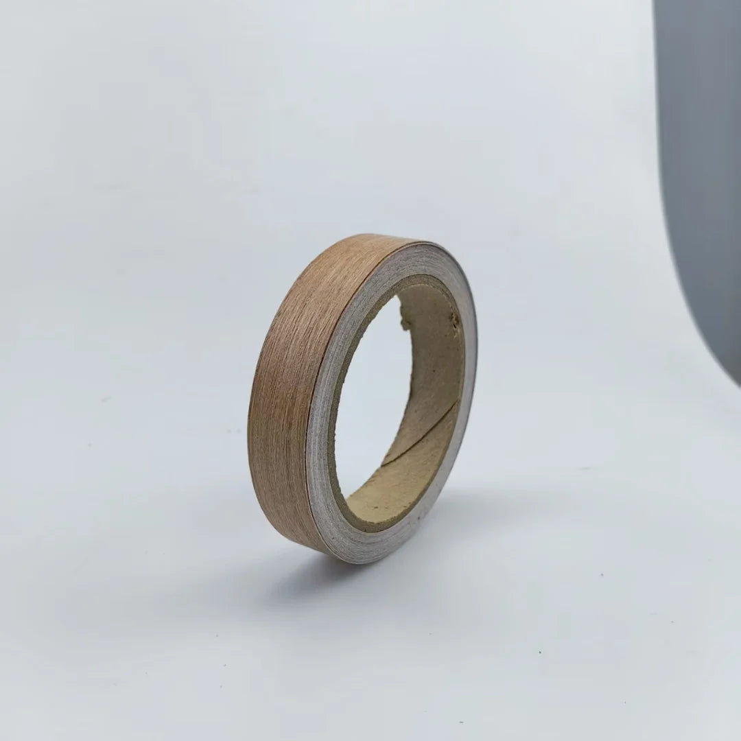 1pc 2cmx10m  Edge Banding Wood Veneer Tape，Birch Wood grain Veneer Edge Banding ， Long Thin Wood grain Veneer Strips