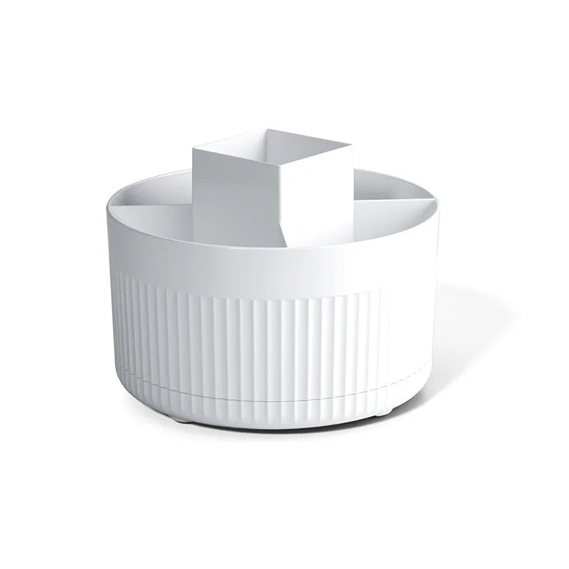 Desktop rotating storage box, makeup brush storage cylinder, cosmetics shelf, table dresser eye shadow brush pen cylinder
