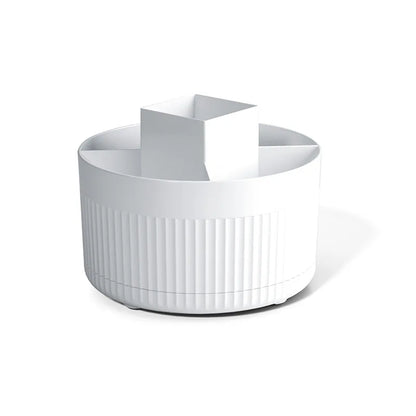 Desktop rotating storage box, makeup brush storage cylinder, cosmetics shelf, table dresser eye shadow brush pen cylinder