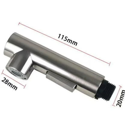 Kitchen Pull Out Faucet Sprayer Nozzle Sprayer ABS Durable Water Saving Shower Spray Head Bathroom Basin Sink Tap Replacement