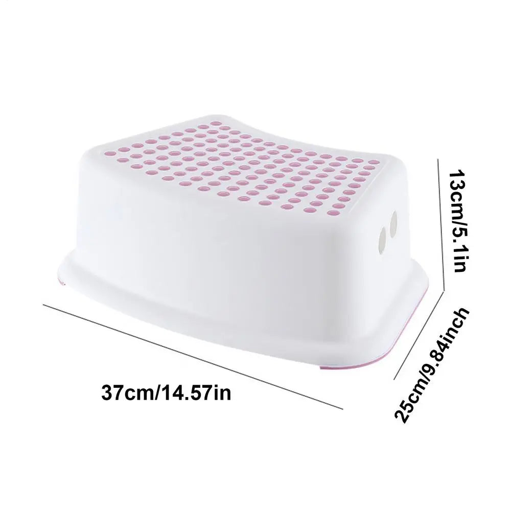 Toilet Squat Stool Non-slip Bathroom Potty Step Stool Ergonomic and Stable Squatting Stools Heavy Duty Potty Stool for Children