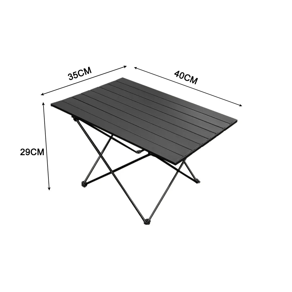 Ultralight Portable Folding Camping Table Foldable Outdoor Dinner Desk High Strength Aluminum Alloy For Garden Party Picnic BBQ