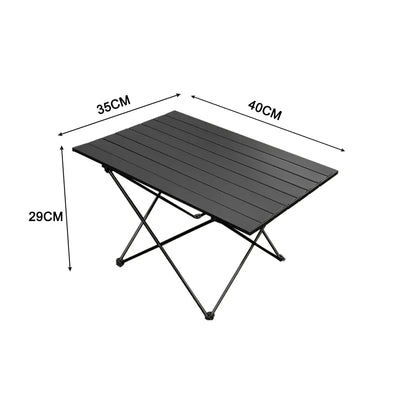 Ultralight Portable Folding Camping Table Foldable Outdoor Dinner Desk High Strength Aluminum Alloy For Garden Party Picnic BBQ