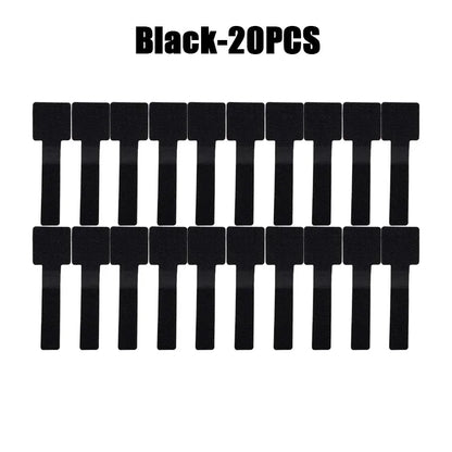 New Reusable Cable Ties Velcro Ties Self-Adhesive Power Cord Cable Holder Adjustable Cord Storage Desktop Organiser Manager