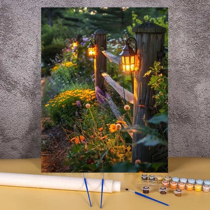 Diy Paint By Numbers Landscape Oil Painting Package For Adults Unique Gift Digital Picture Number Drawing On Canvas Home Decor