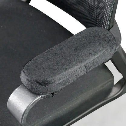 2Pcs Office Chair Parts Arm Pad Memory Foam Armrest Cover Cushion Pads For Home Office Chair Comfortable Elbow Pillow