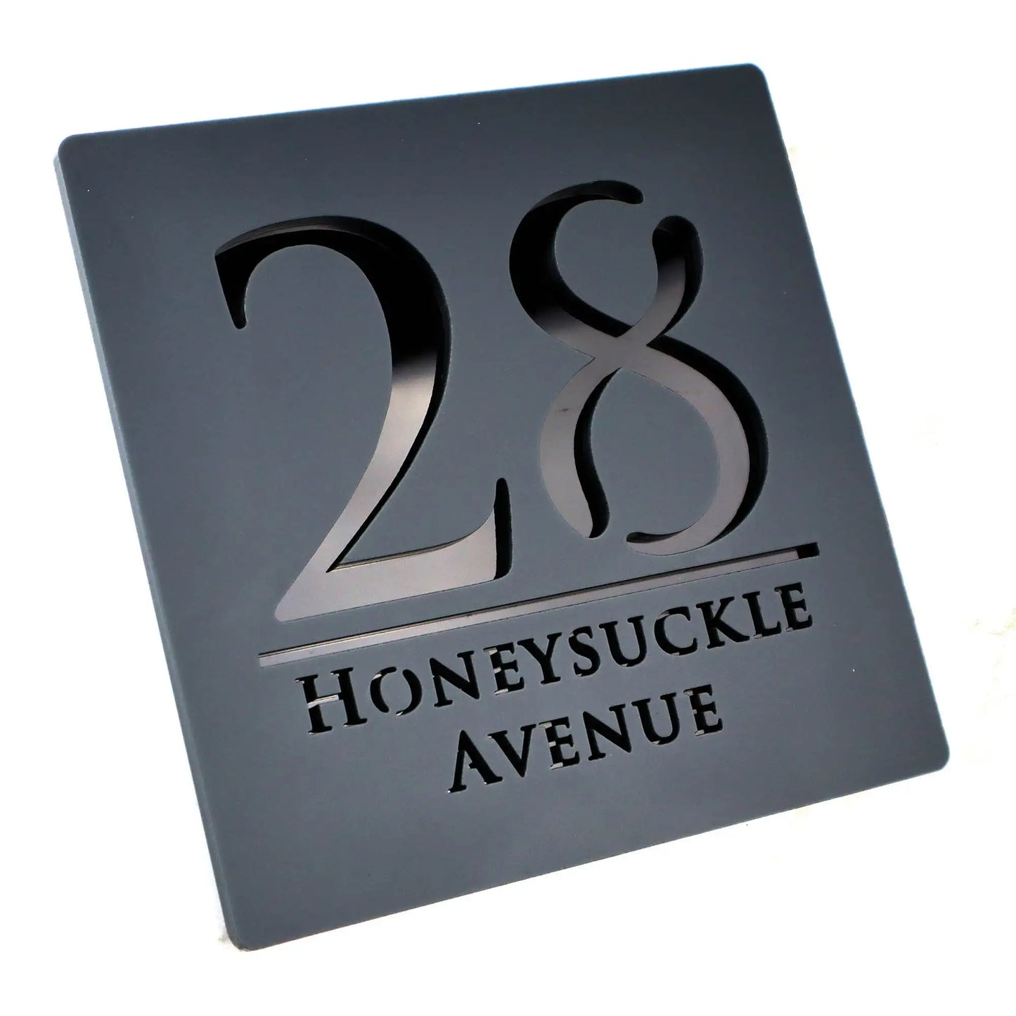 Personalized Custom Acrylic Modern House Numbers Sign Door Address Street 3D Letter Number Plaques Outdoor Name Home Decor Plate