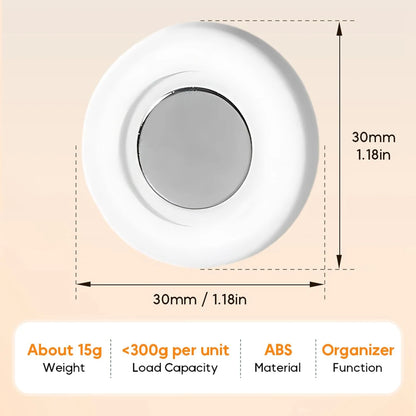 Magnetic Hook Wall Mount Strong Magnet Self Adhesive Holder for Fridge Sticker Remote Control Storage Holder Home Organizer Hook
