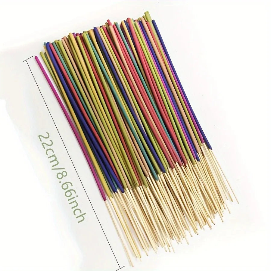 Wholesale multi-color aromatherapy sticks, white sage, lavender, rose，lemongrassand jasmine fragrance,long-lasting home decor