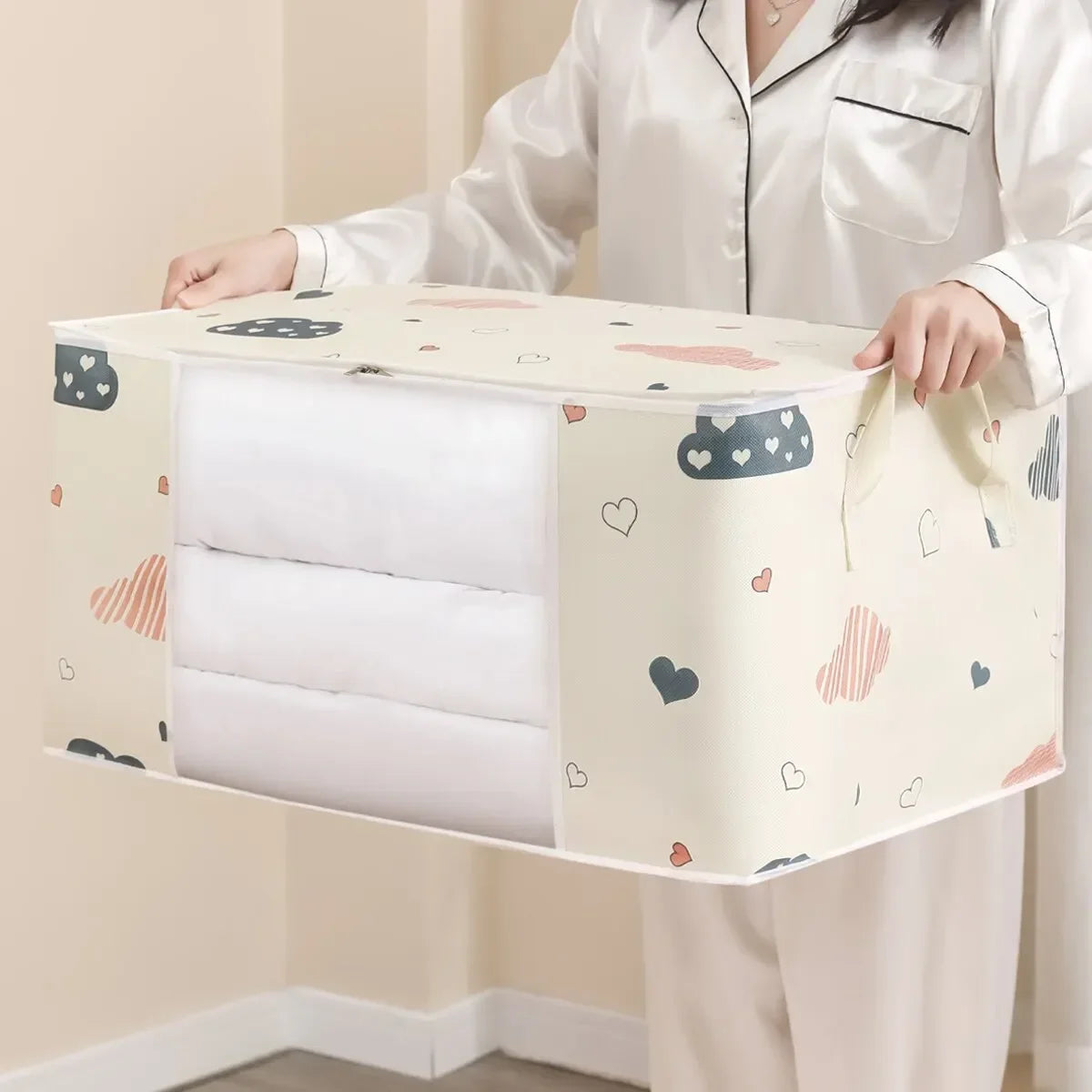 Quilt Storage Bag Multi-functional Dustproof Moistureproof Large-capacity Clothes Storage Bag Home Moving Organising Bag