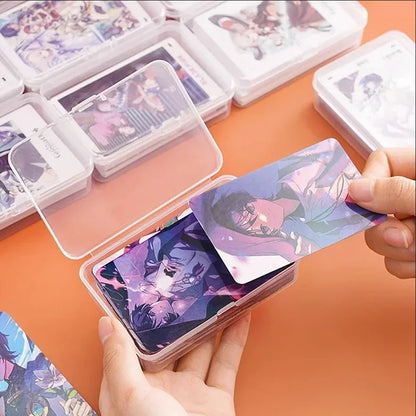 3/5/10Pcs Plastic Boxes Playing Cards Container Storage Case Packing Poker Game Card Box Board Games Card Organizer