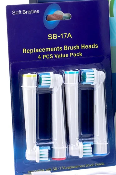Intelligent Rotating Electric Toothbrush Rechargeable Rotary Brush Compatible with Oral B Replacement Electric Brush Heads