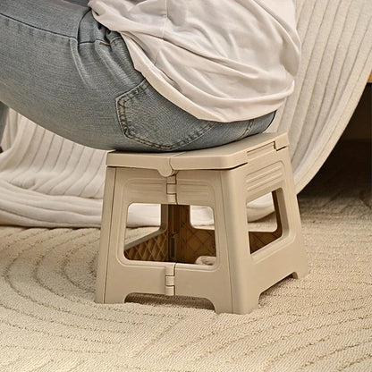New Lightweight Space Thickened Folding Stool,Portable Home Outdoor Camping,Magza Fishing,Simple and integrated Design