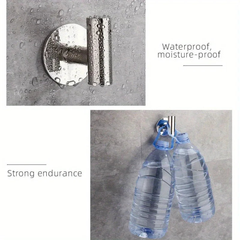 Stainless Steel Hook for Hanging，Coat Towel Hooks for Bathrooms Wall Mount，Heavy-Duty，Bedroom，Kitchen