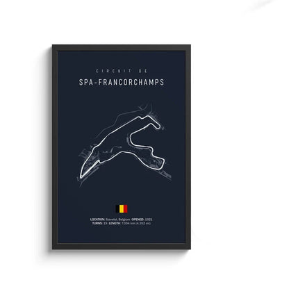 F1 Internationa Track Circuit Canvas Painting F1 Imola Wall Art Nordic Poster Aesthetic Motorsport Race Picture For Home Decor