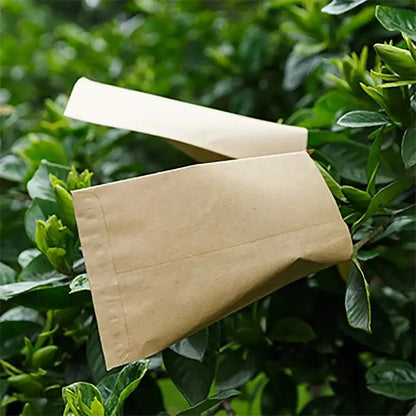 100pcs 6x10cm Kraft Paper Bag  Mini Envelope Gift Bags Candy Cookies Bags Seed Bag Breeding Paper Bag Holiday Party Supplies