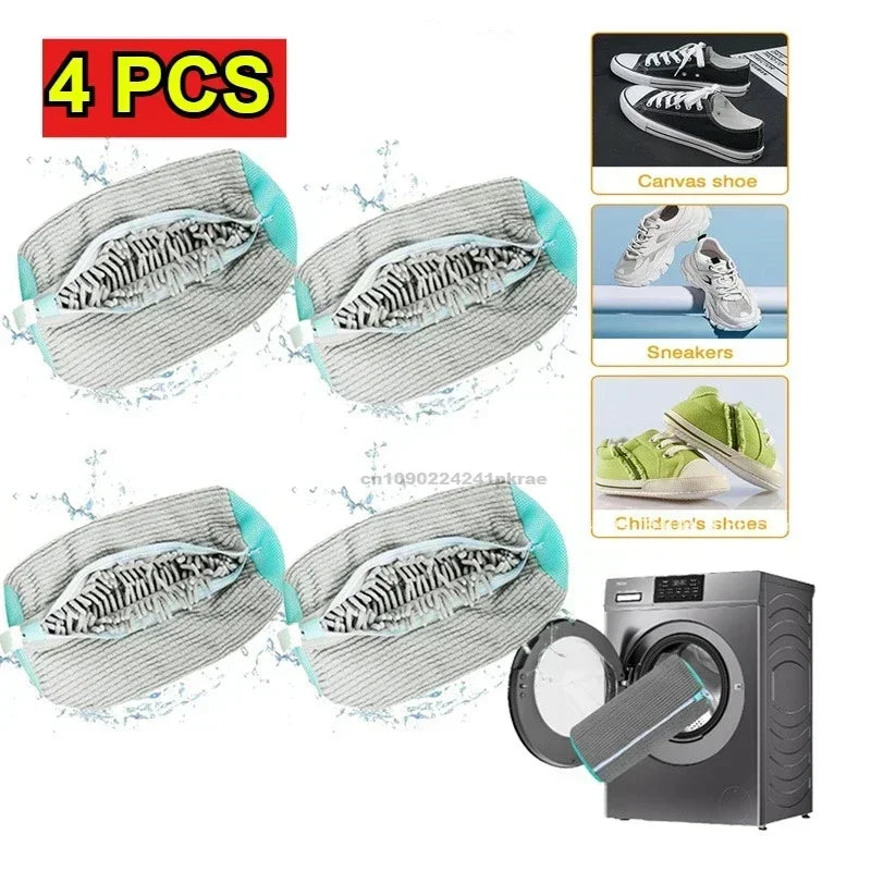 Sneaker Washing Net Bag To Wash Slippers Shoe Laundry Net Washing Machine Bag Slippers Shoes Bags Wash Slippers Washing Shoe Bag