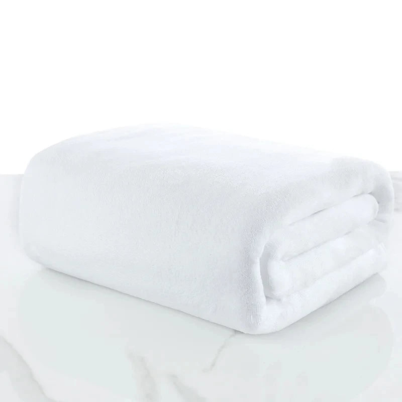 A big towel Beauty salon adult thickening large bath towels that soft absorb water do not shed hair multi-purpose micrmicrofiber