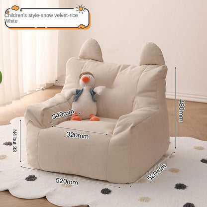 K-STAR Cute and Lazy Sofa Mini Casual Seat Cartoon Children's Sofa Reading Men and Women Simple Sofa Baby Israel Free Shipping