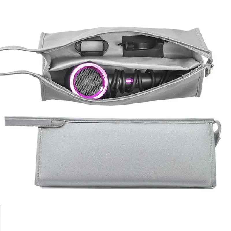 1pc Portable Hair Dryer Storage Bag, Hair Dryer Travel Portable Storage Bag, Hair Curler, Curler, Hair Rod Storage Bag
