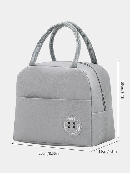 Cation Series Tropical Waterproof Insulation Lunch Box Bag Hand-Held Bento Bag with Thickened Ice Pack for Wholesale