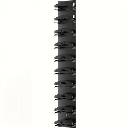 1pc Wall Mounted Display Shelf for 18 Caps & Hats, Multi-Layer, Decorative &Space Saving, Home Decor Organizer for Bedroom, Door