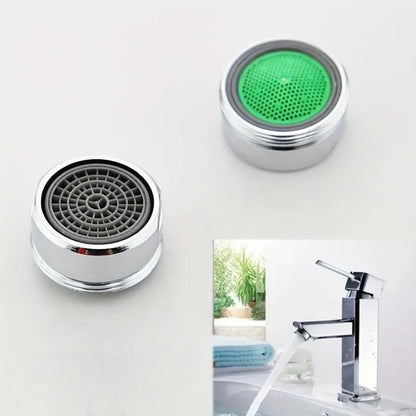 3PCS Brass Water Saving Faucet Tap Aerator M24 Thread Bathroom Faucet Bubbler Stainless Steel Replaceable Filter Mixed Nozzle